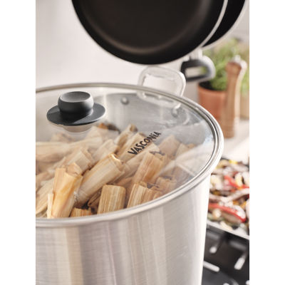Vasconia 32-qt. Steamer and Tamale Pot with Glass Lid