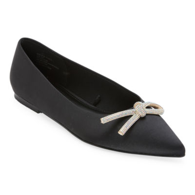 Worthington Womens Ferrer Pointed Toe Ballet Flats