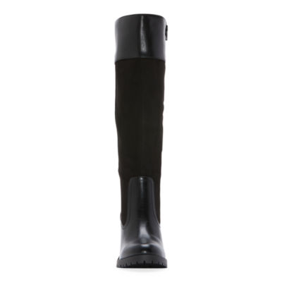 a.n.a Womens Raspin Stacked Heel Dress Boots