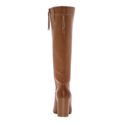 a.n.a Womens Ludwig Stacked Heel Dress Boots