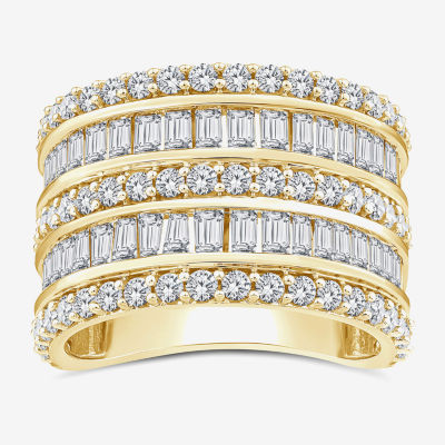 10.5MM 1 CT. T.W. Natural White Diamond 14K Gold Anniversary Band