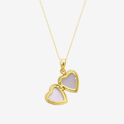 Girls Heart Locket Necklace