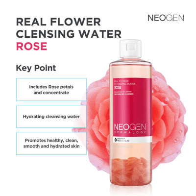 Neogen Dermalogy Real Flower Cleansing Water Rose