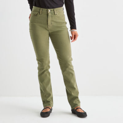 a.n.a Womens High Rise Slim Fit Jean