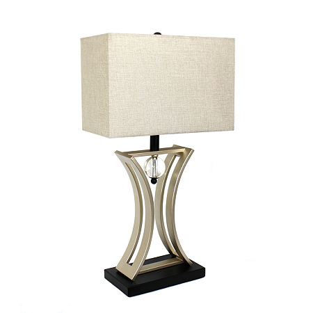 All The Rages Elegant Designs Table Lamp, One Size, Silver