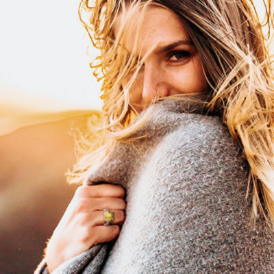 Womens Genuine Yellow Citrine Sterling Silver Cocktail Ring