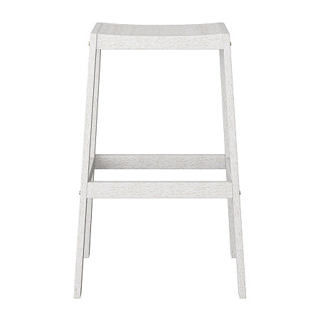 Miramar Patio Collection Barstool Set, One Size, White