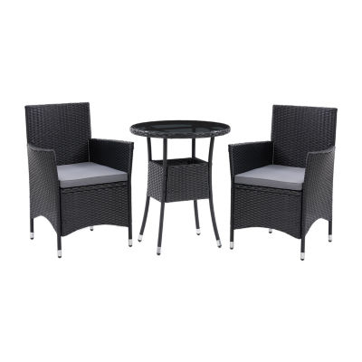 Parksville 3pc. Bistro Set, Color Grey JCPenney