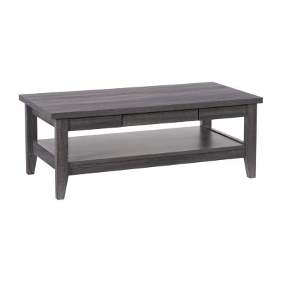 Corliving Hollywood Storage 2-Drawer Coffee Table