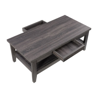 Corliving Hollywood Storage 2-Drawer Coffee Table