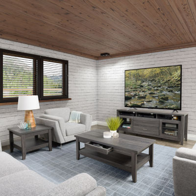 Corliving Hollywood Storage 2-Drawer Coffee Table