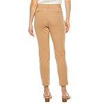 Liz Claiborne-Tall Womens Straight Fit Ankle Pant