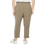 Stylus-Plus Paperbag Waist Loose Fit Tapered Trouser