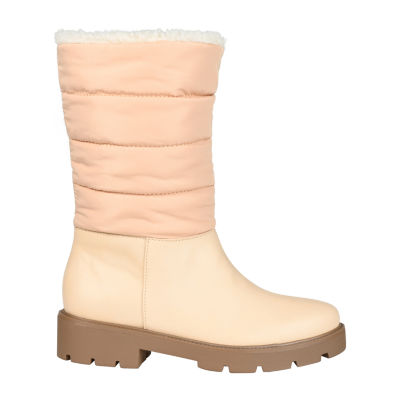 Journee Collection Womens Nadine Block Heel Winter Boots