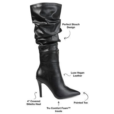 Journee Collection Womens Sarie Stiletto Heel Dress Boots