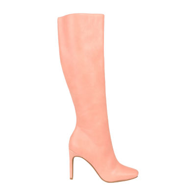 Journee Collection Womens Glenda Wide Calf Stiletto Heel Dress Boots