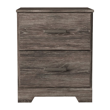 Signature Design By Ashley Ralinski Nightstand, One Size, Gray