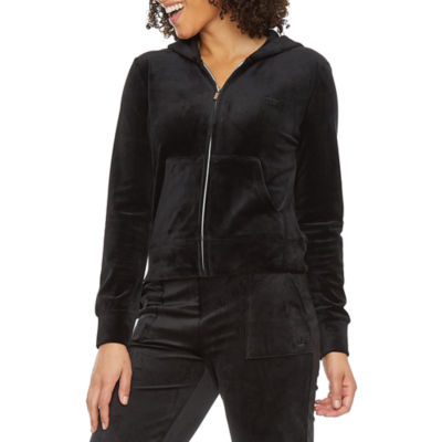 Juicy By Couture Midweight Womens Juniors Track Jacket