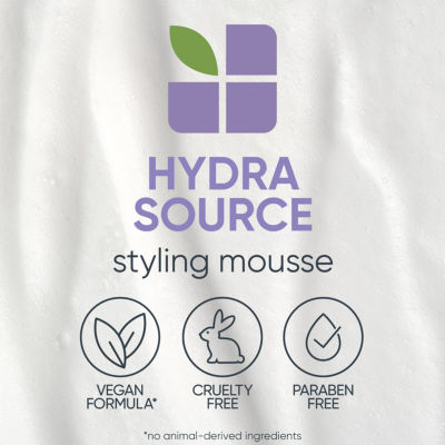 Biolage Hydra Foaming Styler Hair Mousse-8.3 oz.