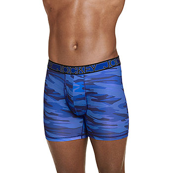 Jockey Men 2XL Active Ultra Soft Stretch Boxer Brief - 3 Pack Underwear for  sale online 
