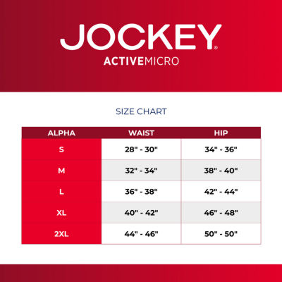 Jockey Active Microfiber Mens 3 Pack Boxer Briefs JCPenney