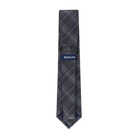 Haggar Felix Grid Tie, One Size, Black