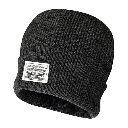 Levi's Mens Beanie, One Size, Black