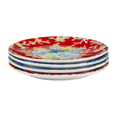 Certified International Blossom 4-pc. Earthenware Dinner Plate