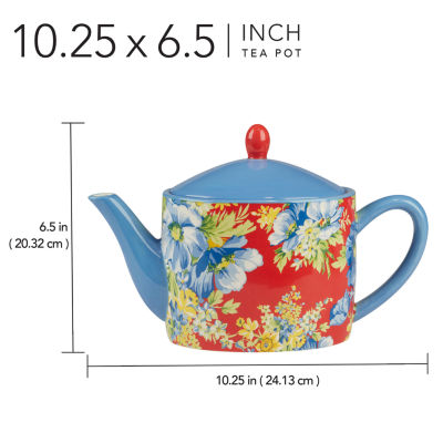 Certified International Blossom Teapot