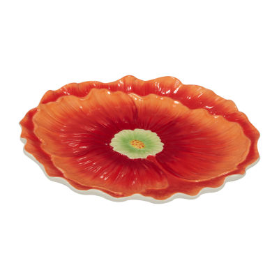 Certified International Blossom Serving Platter