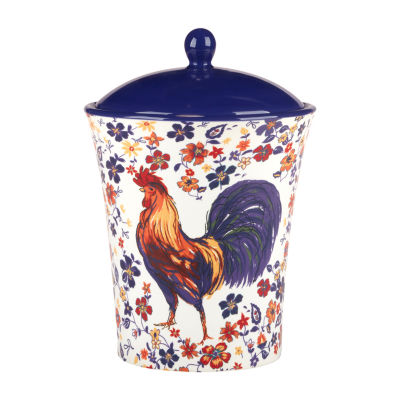 Certified International Morning Rooster 3-pc. Canister