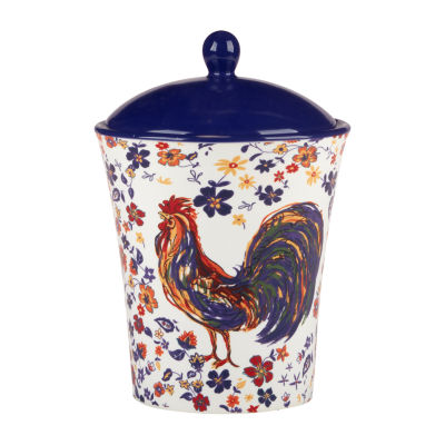 Certified International Morning Rooster 3-pc. Canister