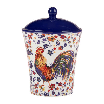 Certified International Morning Rooster 3-pc. Canister