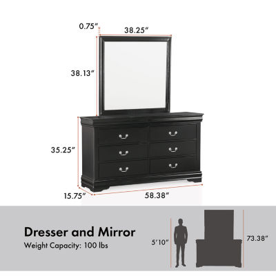 Burkhart 6-Drawer Dresser