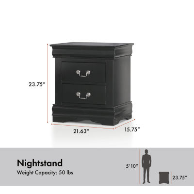 Burkhart 2-Drawer Nightstand