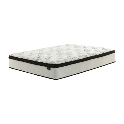 Signature Design by Ashley Chime 12" Plush Hybrid Mattress in a Box
