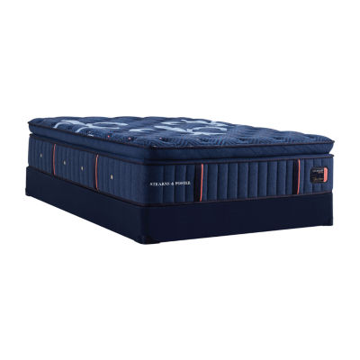 Stearns & Foster 16" Luxury Estate Firm Euro Pillow Top - Mattress + Box Spring