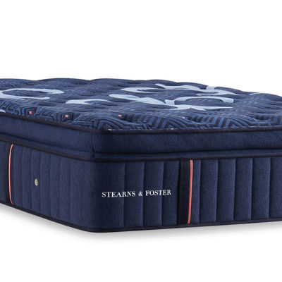 Stearns & Foster® Lux Estate Soft Euro Pillow Top - Mattress + Box Spring