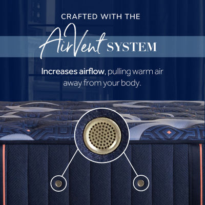 Stearns & Foster 16" Luxury Estate Medium Euro Pillow Top - Mattress + Box Spring