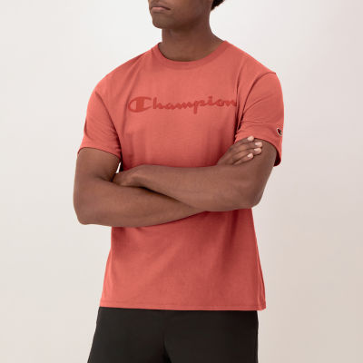 Champion Mens Crew Neck Short Sleeve Regular Fit Graphic T-Shirt