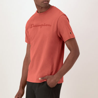 Champion Mens Crew Neck Short Sleeve Regular Fit Graphic T-Shirt