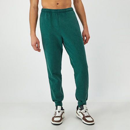 Champion Powerblend Fleece Mens Jogger Pant, Medium, Green