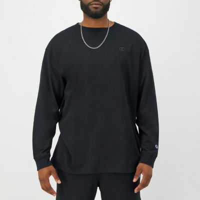 Champion Mens Crew Neck Long Sleeve T-Shirt