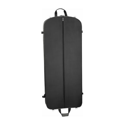 WallyBags 52" Premium Travel Garment Bag With Shoulder Strap, Two Large Pockets And Printed Lining