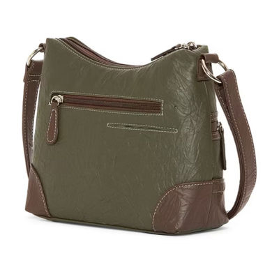 Stone Mountain Washed Irene Leather Hobo Bag