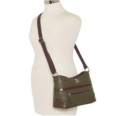 Stone Mountain Washed Irene Leather Hobo Bag