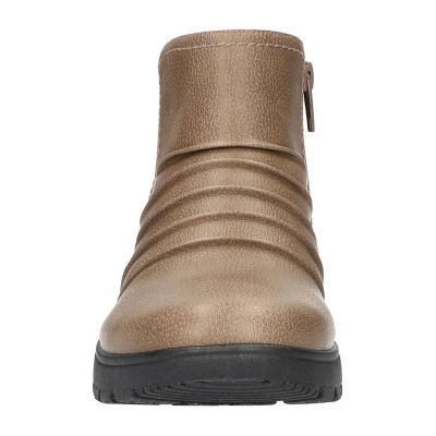 Easy Works By Easy Street Womens Autumn Flat Heel Booties