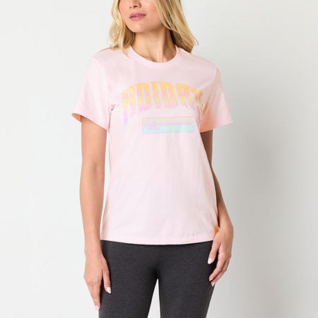 Adidas Ombre Graphic Tee, Medium, Pink