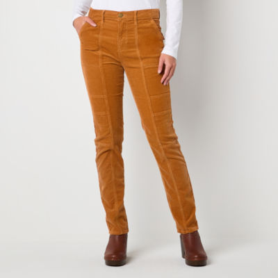 a.n.a Womens High Rise Straight Corduroy Pant