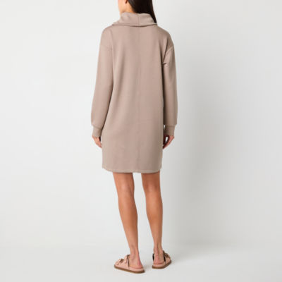 Stylus Womens Long Sleeve Sweatshirt Dress